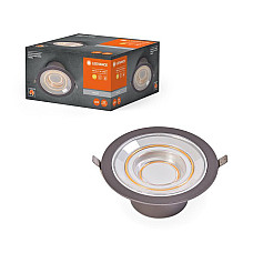 Світильник даунлайт LEDVANCE Decor Filament Echo 7Вт 650Лм 2700K 166мм сірий (4058075833951) (1766633)