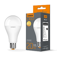 LED лампа VIDEX A65e 20W E27 4100K (холодне) 220V, VL-A65e-20274 (24350)