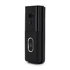 Автономний вуличний/внутрішній Відеодзвінок 2MP YOSO DoorVision-WIFI-02-2 Tuya. на батареях 18650 . WIFI. запис на карту SD. Чорний (акумулятори не входять в комплект) (1625614)