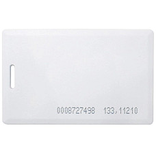Безконтактна картка EM-Marine 1.8мм white, чип TK4100 с номером (1.8мм white, чіп TK4100 з номером)
