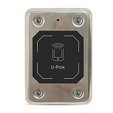 Зчитувач антивандальний мультиформатний ITV U-Prox SL steel EM-Marine / Mifare / NFC / PayPass / PayWave / BLE (1637100)