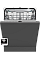 Вбуд. посудомийка HISENSE HV673D64
