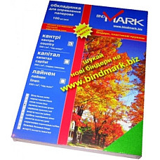 Обкладинка для палітурки bindMARK карт. Кантри А4 230г/м2 (100 шт.) зел.(8717201111269) (41705)