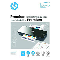 Плівка для ламінування HP Premium Pouches A4 pre-punched, 125 Mic, 228 x 303, 25 pcs (9122) (1472161)