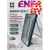 Обігрівач конвекторний, інфрачервоний, Defender, ENERGY ECO 1, білий (283825)