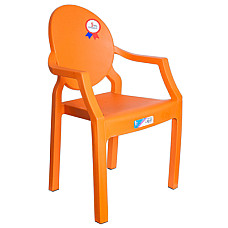 Крісло садове Irak Plastik дитяче бешкетник помаранчеве (4586)