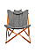 Крісло складане Bo-Camp Bloomsbury L Grey (1200370)