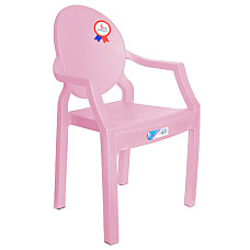 Крісло садове Irak Plastik дитяче бешкетник рожеве (4838)