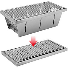 Гриль-барбекю Naturehike Mini Picnic BBQ Grill NH20CJ006 Сталь (6927595767672)