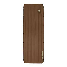 Матрац надувний Naturehike CNK2450WS035, 198х68х9.5 см, коричневий із вбудованою помпою (69275957969