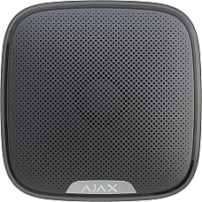 Бездротова вулична сирена Ajax StreetSiren, 113 дБ, jeweller, бездротова, чорний (000001158) (1777817)