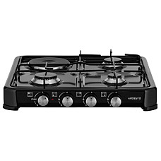 Плита Ardesto CTC-NS5015B, тип газу LPG, 3 алюмін. газ. пальника, 1 електрич. ко (CTC-NS5015B)