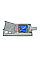 SOLAR LED-ліхтар Anern AN-ISSL-C-80W 80W18V 40W 216LED 160WH LiFePO4 150lm/w 120° заряд 6 ч разряд 3 часа IP66. Алюминий 800*360*100мм (1846843)