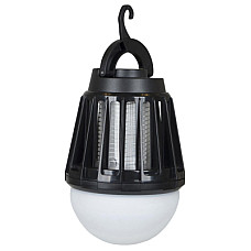Ліхтар Bo-Camp + знищувач комах Atom WP Rechargable 180 Lumen Black (5818804) (DAS303870)
