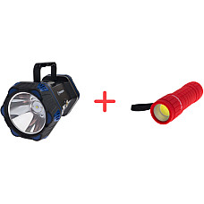 Ліхтар Westinghouse 8W LED COB WF217 з USB з функ Power Bank + подарунок WF 87-3R03PD16 red (WF217-C