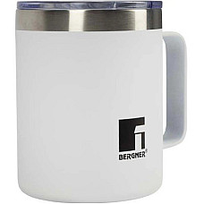 Термокружка Bergner Coffee & tea lovers 350 мл White (BG-37788-WH)