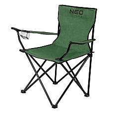 Стілець розкладний Neo Tools, 79x39x43см, до 120кг, 1.8кг, чохол (63-157) (1841295)