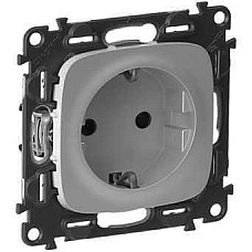 Valena ALLURE Legrand 753920 Розетка 2К+З штор. АЛМ (753920) (1473230)