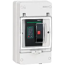 Автоматичний вимикач BENY BDM-250 DC 2P 500В 160А у корпусі IP65 (BDM-250-2P500V160AIP65)