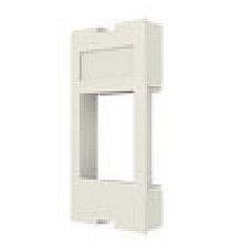 Адаптер 22,5x45 під модуль DataGate, верт, білий ( 25 шт) WEU-00008-02 MOLEX (WEU-00008-02)