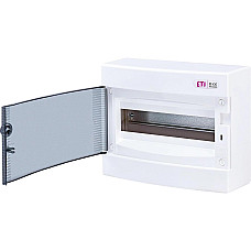 Розподільний щит ETI ECT 12PT (12 модулів прозорі дверцята) (1101001)