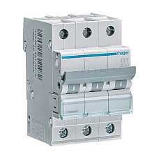 Автоматичний вимикач 3-полюсний Hager 3п C 40A 6кА 3м (MCN340)
