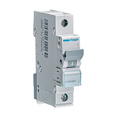 Автоматичний вимикач 1-полюсний Hager 1п С 16A 6кА (MCN116)