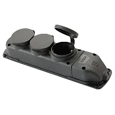 Колодка потрійна із заглушкою 3*16 (каучук) (ERKA 6003) (1626420)