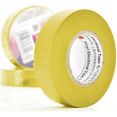 Ізоляційна стрічка 3M 0.15мм x 18мм x 20м Yellow, от -10°С до +80°С (0,15мм*18мм*20м_Y)