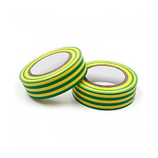 Ізоляційна стрічка APRO 0,14мм*17мм*20м yellow-green (0,14мм*17мм*20м / 09155)