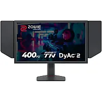 Монітор TFT 24.1" BenQ ZOWIE XL2566X+, 400Гц, HDMI 2.0 x3, DP 1.4, DyAc 2, HAS, Pivot, темно-сірий (9H.LMRLB.QBE) (1843026)