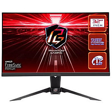 Ігровий монiтор 31.5" VA Flat 165Hz 1ms QHD (2560  x 1440) 2xHDMI(2.0) 1xDP(1.4) 1xHP Integrated Wi-F PG32QF2B ASROCK (PG32QF2B)