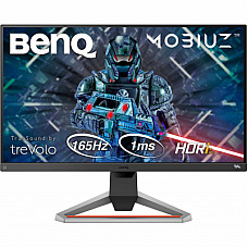 Монітор 27" 16:9 IPS FHD ігровий РК, 165 Гц, 1 мс,  FreeSync, HDRi, 2xHDMI 2.0, 1xDP 1.2, treVolo SP, EX2710S DARK GREY BENQ (9H.LKFLA.TBE)
