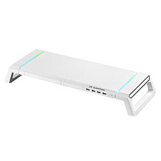 Підставка до монітора 2E GAMING, USB hub, backlight / RGB, White (2E-CPG-007-WT) (1376728)