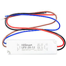 Блок живлення HiSmart 12V, 1.67А, 20W, IP67 (1405953)