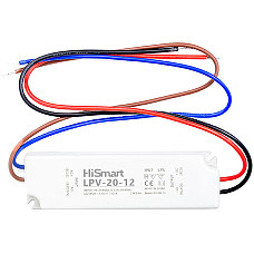 Блок живлення HiSmart 12V, 1.67А, 20W, IP67 (1405953)