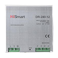 Блок живлення HiSmart 12V, 20A, 240W, DIN (1405954)