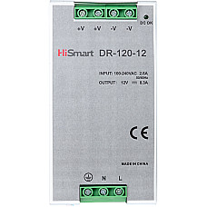 Блок живлення HiSmart 12V, 8.3A, 120W, DIN (1405964)