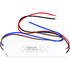 Блок живлення HiSmart 24V, 2.5А, 60W, IP67 (1405977)