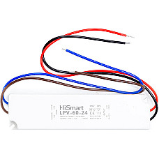 Блок живлення HiSmart 24V, 2.5А, 60W, IP67 (1405977)