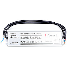 Блок живлення HiSmart 12V, 16.5A, 200W, PFC, IP67 (NPF-200-12)