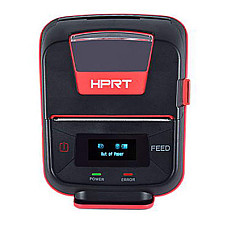 Принтер чеків HPRT HM-E300 мобільний, Bluetooth, USB, червоний+чорний (14656)
