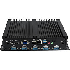 Промисловий ПК ІКС PB6412 безкулерний J6412,8GB/128GB,6xRS232,6xUSB,ethernet,VGAPB6412 безкулерний J
