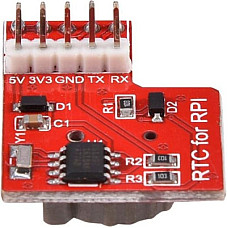 Додаткове обладнання для Мікро ПК KUONGSHUN Модуль RTC для Raspberry Pi на базі DS1307 Serial Port (
