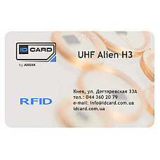 Смарт-карта IDCard UHF (чип Ucod8) white (01-024)