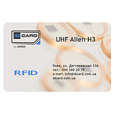 Смарт-карта IDCard UHF (чип Ucod8) white (01-024)