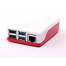 Корпус для Мікро ПК Raspberry Pi Корпус для Raspberry Pi 4 Model B, офіційний червоно-білий (KP4RW)