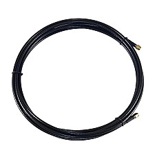 Кабель для дрона 4Hawks RP-SMA to RP-SMA cable, R/A, black, H155, 10м, 1 шт (C1-B-10)