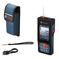 Далекомір Bosch GLM 150-27 C, 0.08–100м, ±1.5мм, 0-360°, Bluetooth, чохол, 0.21кг (0.601.072.Z00)