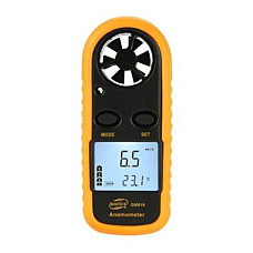 Анемометр Benetech цифровий 0,1-30м/с, -10-45°C (GM816)